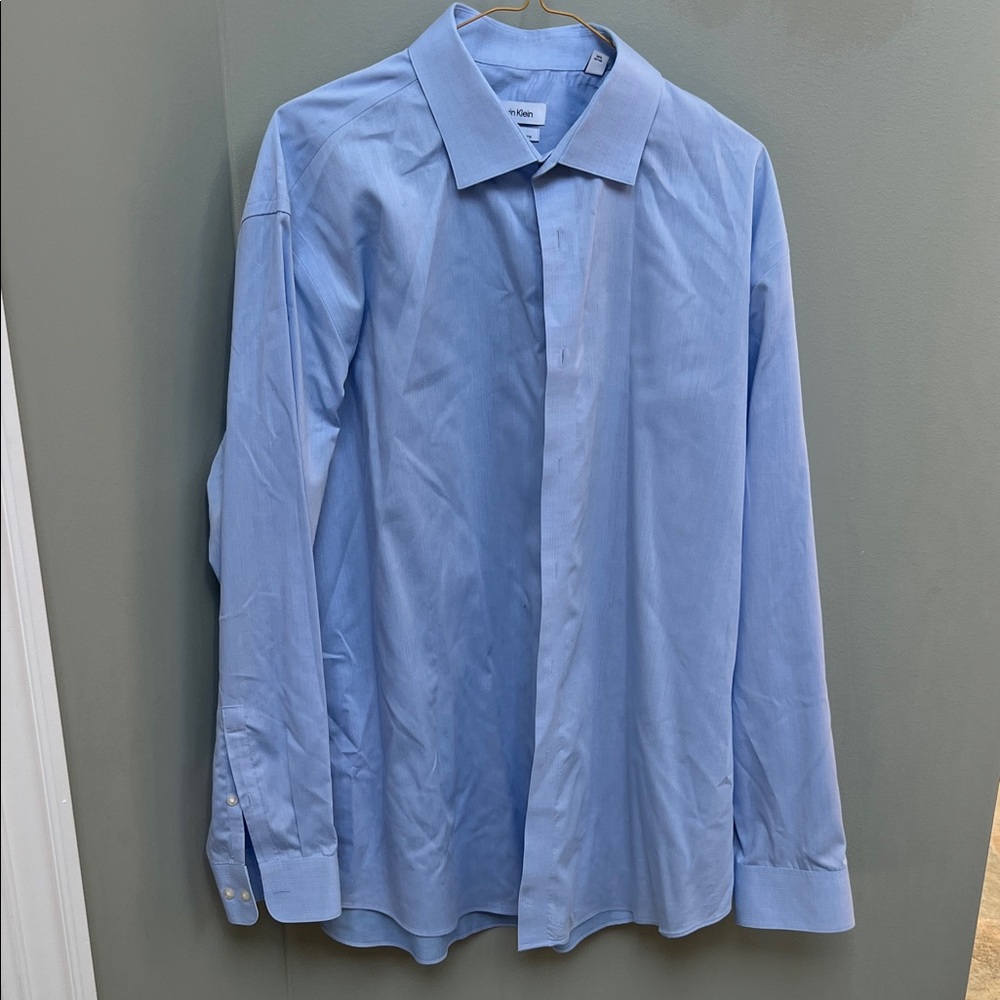 Calvin Klein Light Blue Dress Shirt